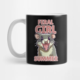 Feral Girl Summer Mug